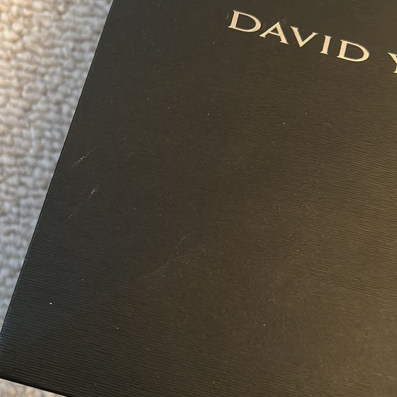 EMPTY David Yurman Necklace Box, Bag, Pouch, Ribbon, Folio. Like New, Great Deal - Picture 15 of 15